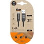 Tech One Tech Cable USB-A a USB-C TEC2003 Negro 1m
